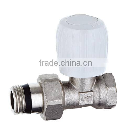 HR5050 brass drain angle chrome radiation valve