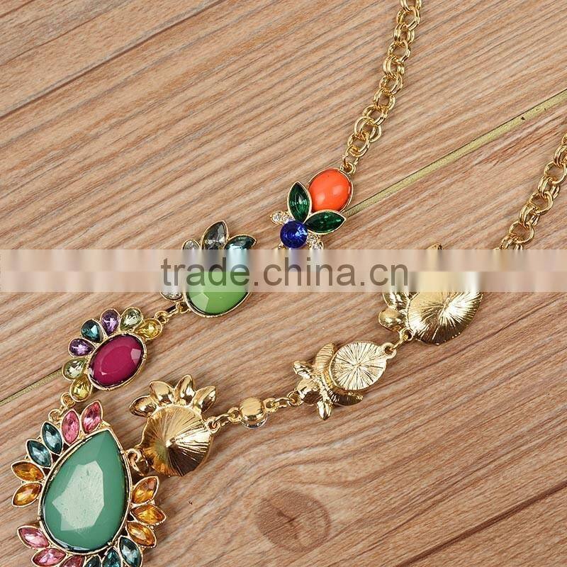 Luxury Multicolor Statement Necklaces Fashion Necklaces 2016