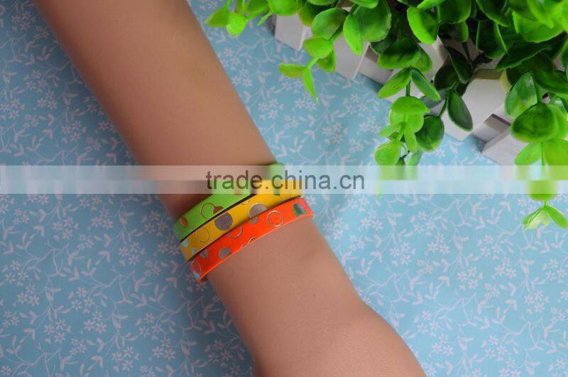 Wholesale can be Slided with Slide Charms PU Leather Bracelet