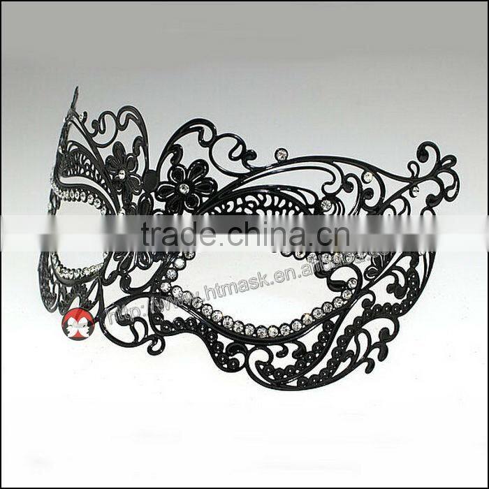 Elegant Lace Womens Eyes Masks Embroidery Butterfly Cutout Veil Prom