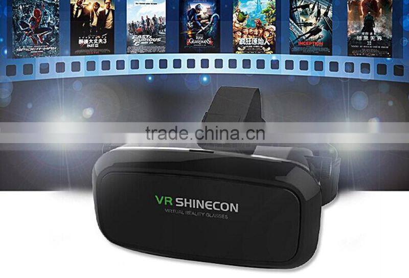 4Th 3D Virtual Reality Case Box Helmet Active Imax VR 3D Glasses For Pc Games Sexy Movie Video