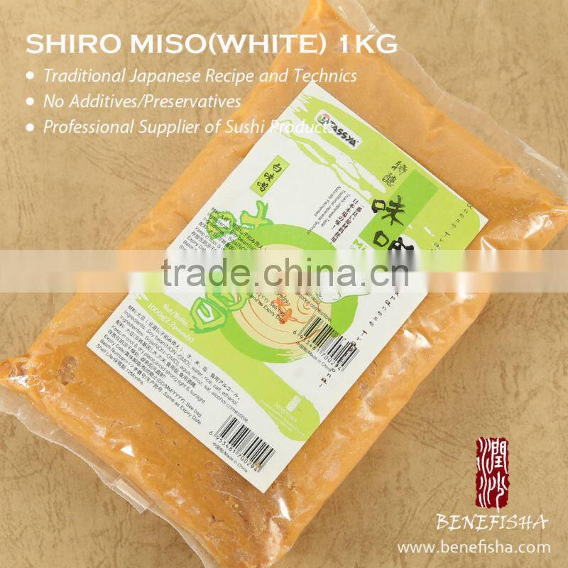 Japanese Soy Bean Shiro Miso Paste(White Miso) 1kg