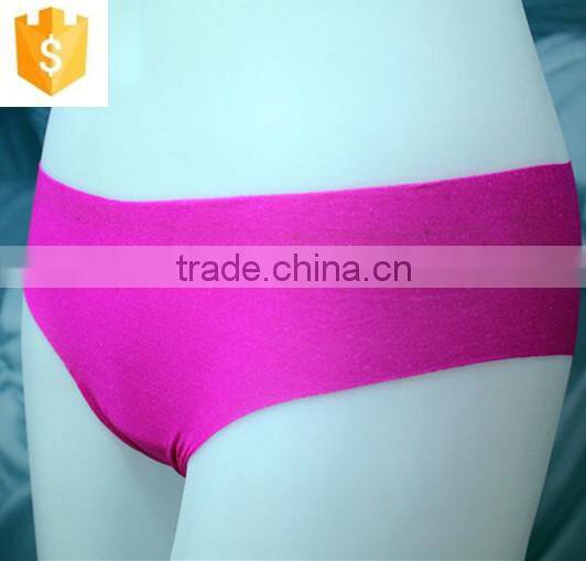 2015 hot sale sexy ladies thong rose red color new design panty for adult