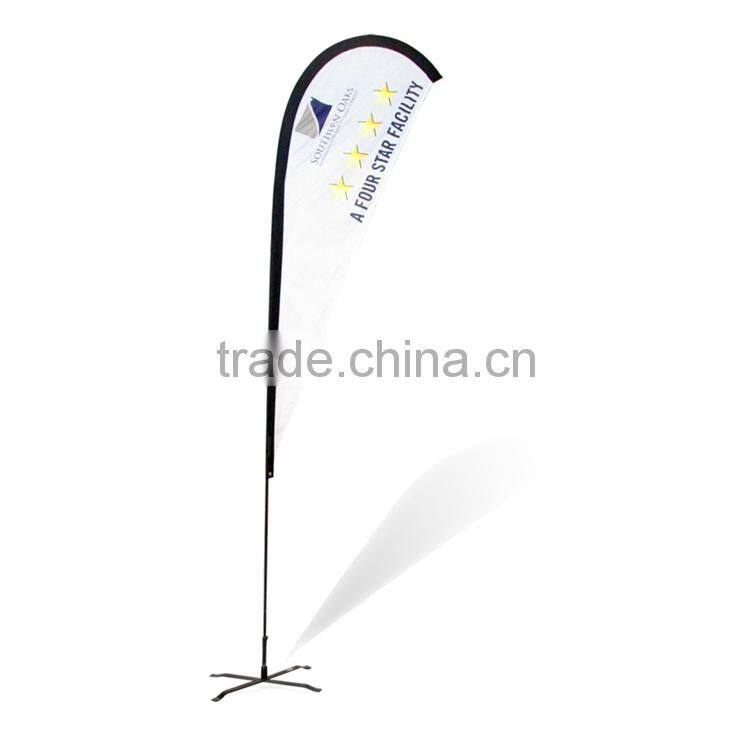 Good Quality Fashion Design Custom Printed Blade Feather Signage Flags 2.8M 3.3M 4.2M 5M 5.5M Size