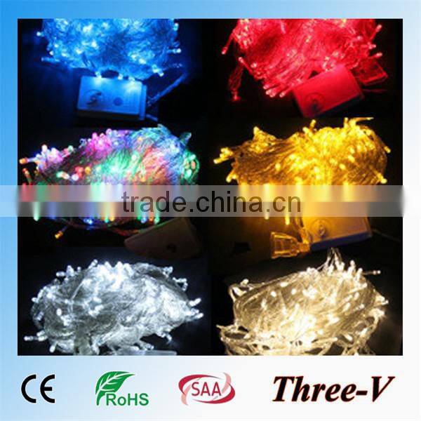 3*3M 336LEDs CE ROHS SAA approved LED Christmas curtain waterflow light outdoor LED waterfall lights 220V/110V
