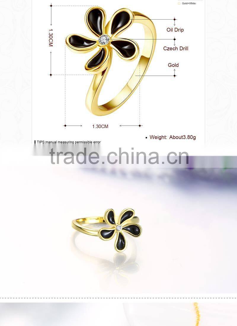 New style nice flower 18K Gold Plated jewelry fashion