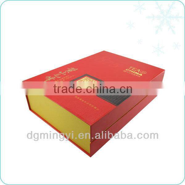 glossy varnish China tea inner tray box