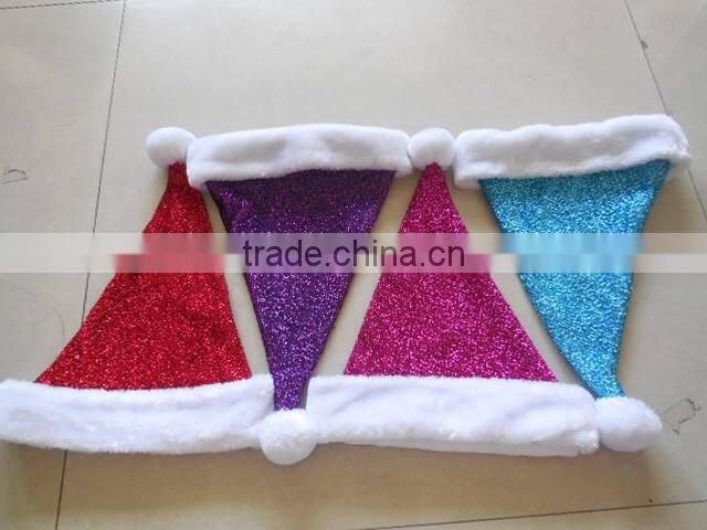 Green christmas hats ,crazy santa hats