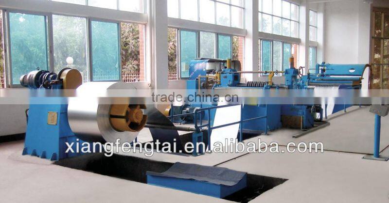 aluminum strip slitting and rewinding machine