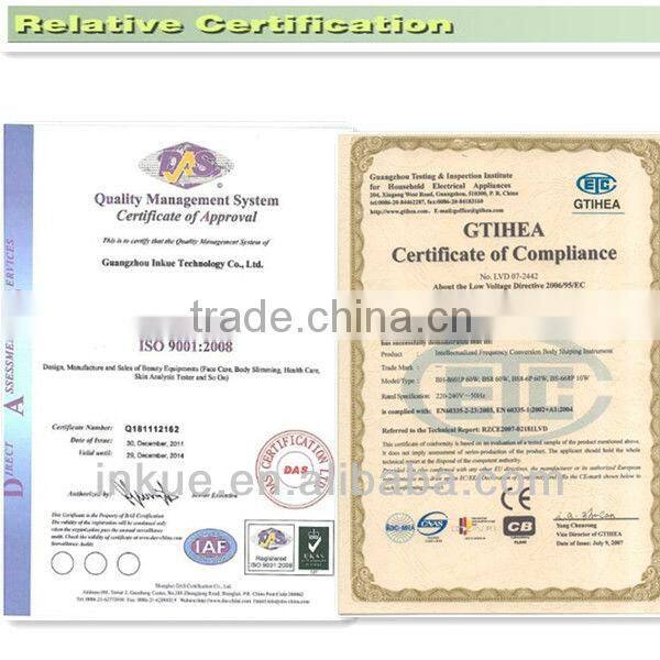 EG10.0 vacuum cavitation ultrasonic weight loss slimming machine acoustic shock wave fat burner with 40k warhammer