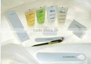 hotel shampoo tube travel kit