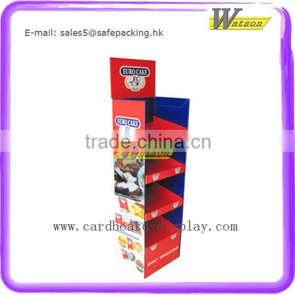 Supermarket Promotion Cardboard Pocket Stand Calendars Display