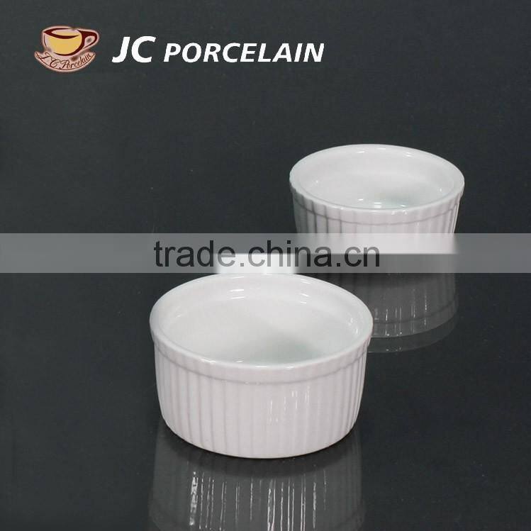 souffle baking cups, wholesale white souffle dish