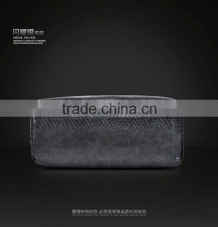 2016 style european branded snake skin handbag fashion women bag