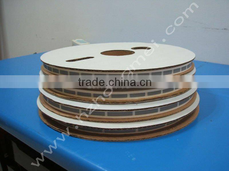 hot sale Silver scratch off label,card material