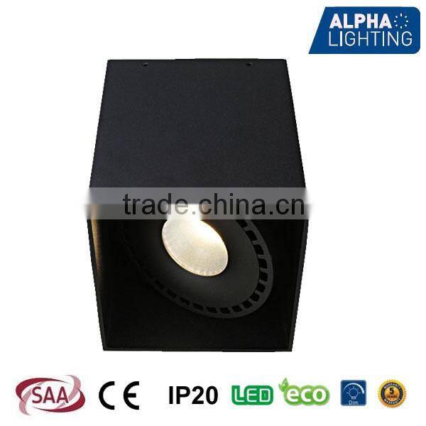 CE SAA New design Surface High CRI CITIZEN COB 28w high bright downlight led surface light