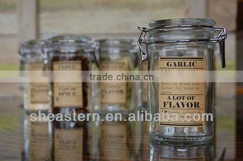 Customed Condiments Bottle Label