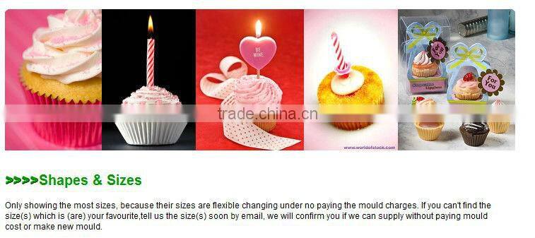 greaseproof paper decoration baking disposable cup cake pan
