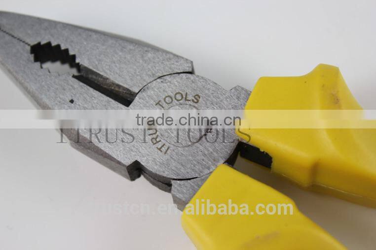 combination plier with 2 color handle good quality PL1108A GS KING TOOLS