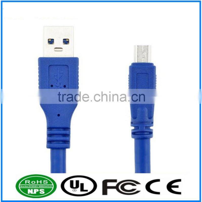 USB3.0 Connecting Cable AM-MiniB 10P Cable Superspeed Datawire for Camera MP3 MP4 Datacable
