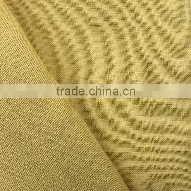 Popular 4.5*4.5/26*31 100% ramie dyed fabric