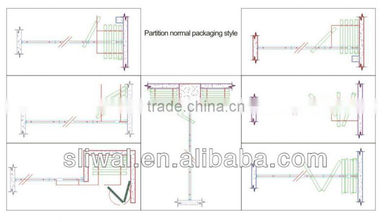 aluminium movable partition wall and operable partition wall acoustic movable partition for convention&exhibition centre