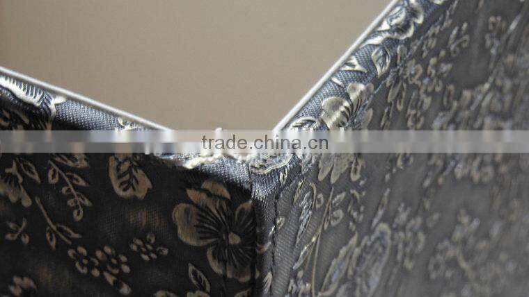 Fancy Leather Waste Bin for Hotel Supplies