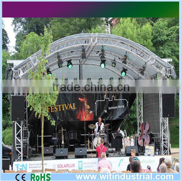 Customized outdoor stage aluminum arch stage