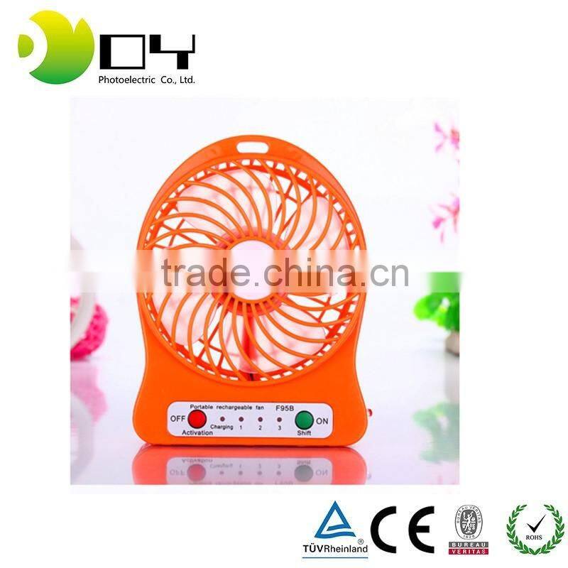 Best gift emergency rechargeable mini usb fan small pocket usb fan mini usb fan