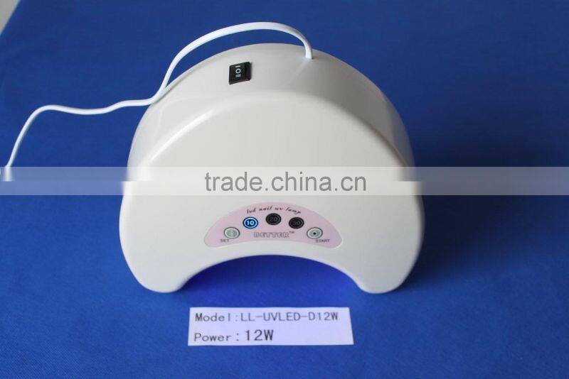 moon shape Gel Curing LK-D12W led Uv Lamp