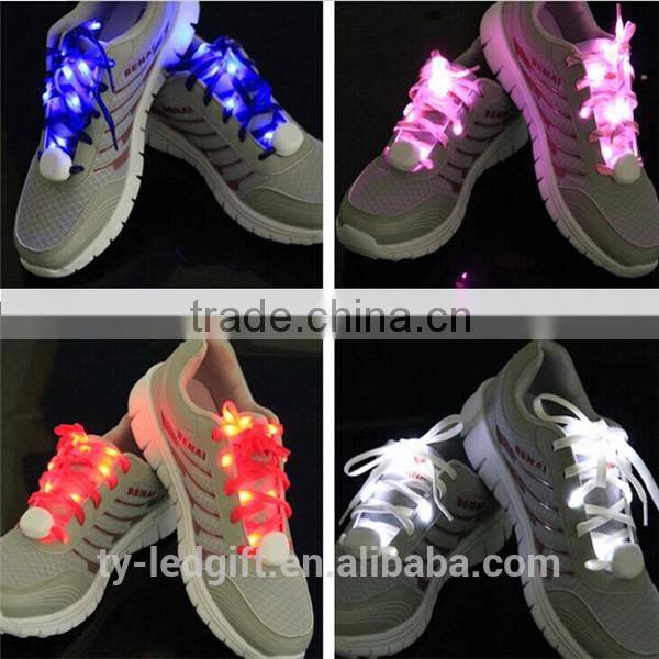 Light Up Your Step fashion waterproof light shoelaces