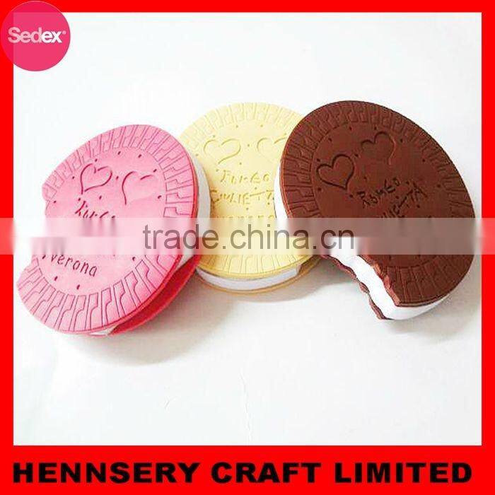 Soft pvc custom 3D cute soft cover school notebook cover designs