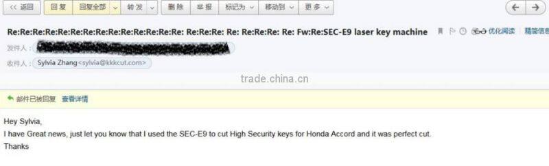 tools for professional locksmith sec-e9 key cutting machine for locksmith sec-e9