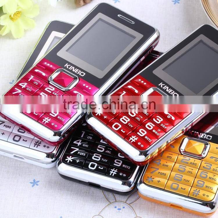 2015 New Arrival KINBO C699 SOS Key Loud Speaker Big Button Senior mobile phone made in china