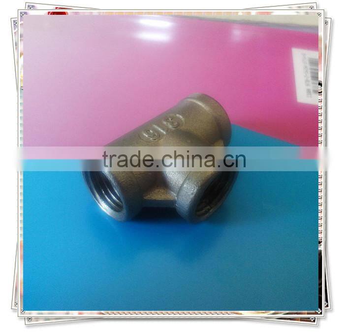 equal tee and reducing tee pipe fittings
