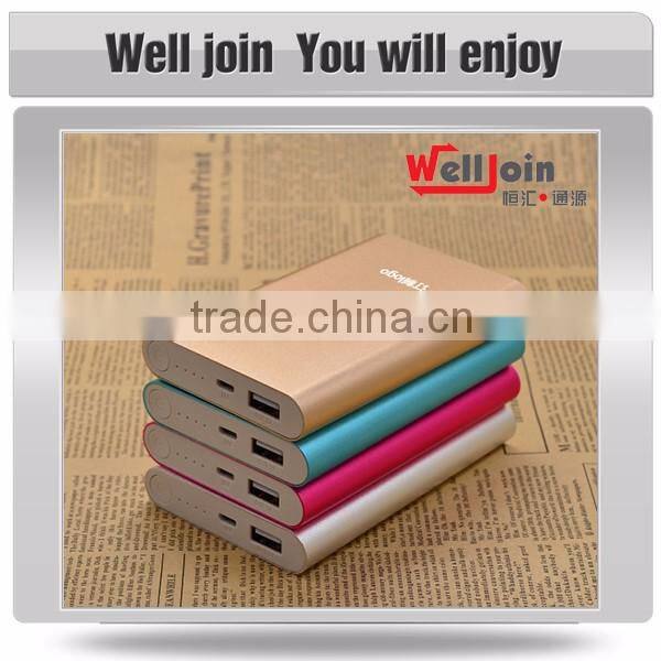 New colorful fast charging portable power bank