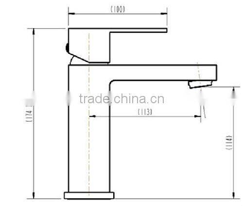 Watermark Square Range Bathoom Tapware