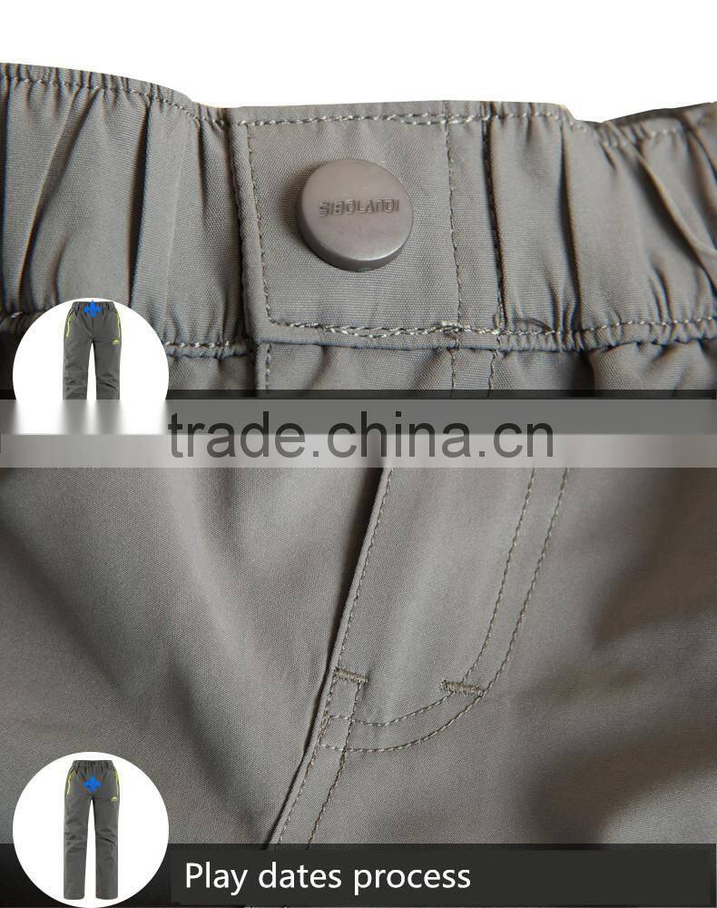 Kids custom-design winter ski pants windproof breathable waterproof