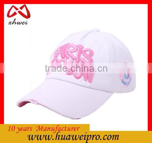 100% Cotton Twill Sport Hats Professional Custom Golf Cap Man Woman