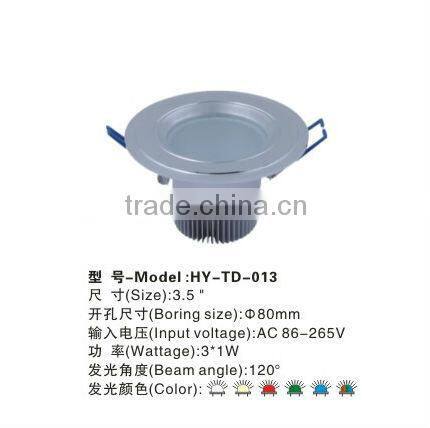 Factory For Sale 3w Ceiling Led Lamp