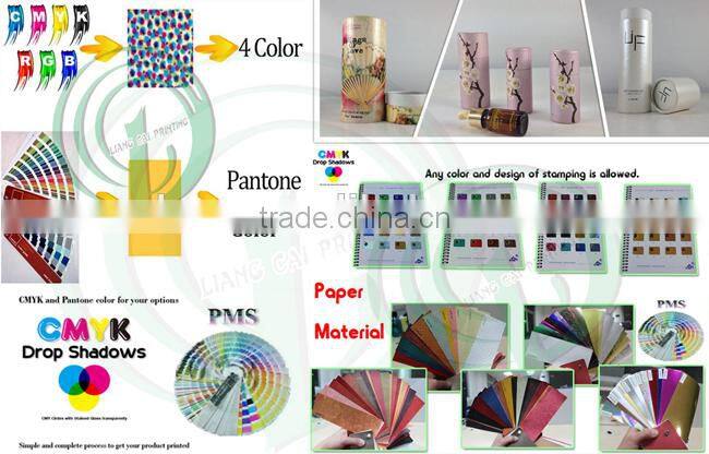 Round Paper Container Kraft Paper Box for Tea Paper Box For Food
