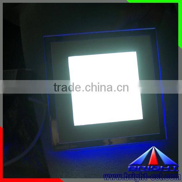 16w with square double color led panel light, Square ceiling flat ultra thin 180x180mm double color led panel light