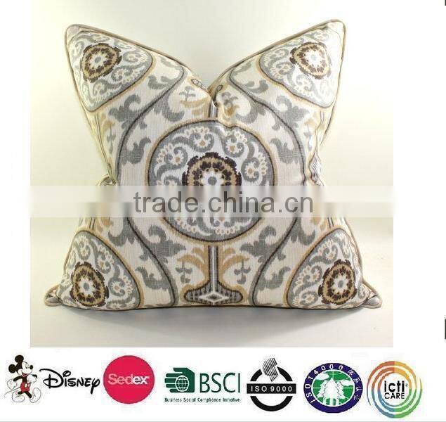 outdoor cushions and pillows /made in china top selling 100% linen Car Sofa Back Car Cushion