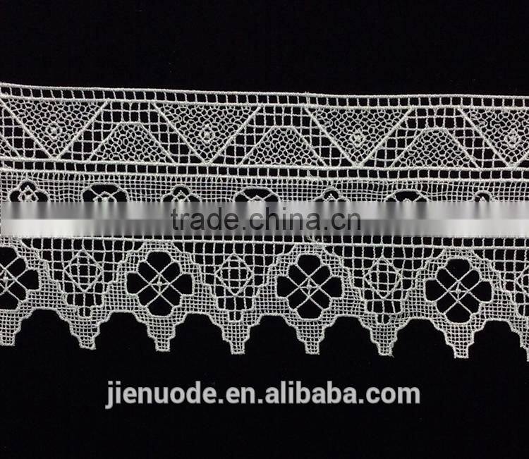 New Arrival Latest Design Fashion Handmade Embroidered French Lace Trimmings