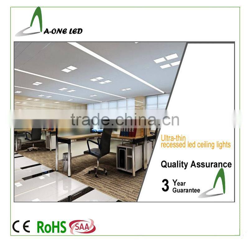 Ultra-thin LED Ceiling Lamp 13mm Square LED Panel Light 6w made in China
