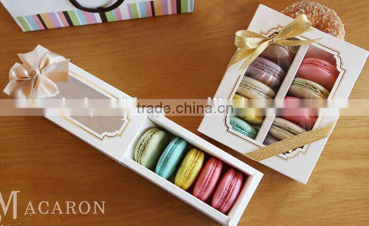 Custom macaron cake box,cake food packaging boxes