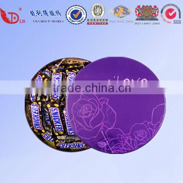 China made clear chocolate box ,empty paper box gift wedding candy