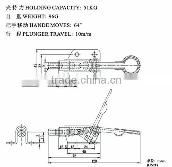 pneumatic toggle clamps