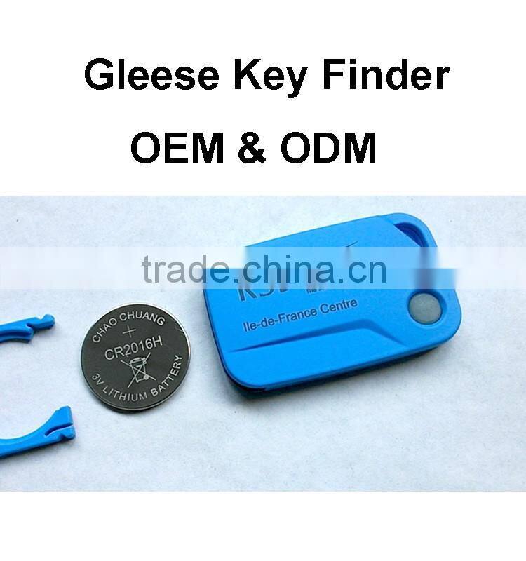 Gleese China Factory Hot Sale Bluetooth Key Finder with GPS Tracker Kids Anti-lost Alarm