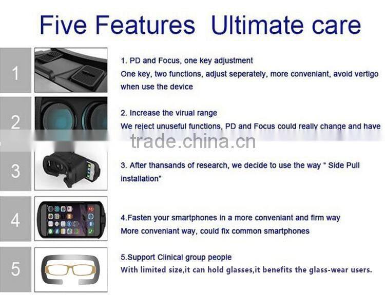 3D VR Box phone virtual reality glasses